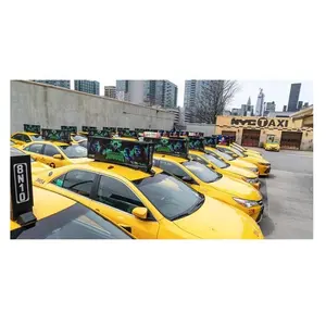 P1.5 P2 P2.5 P3 Outdoor Taxi Roof Display a Led Top Led Screen Car Advertising Digital Sign