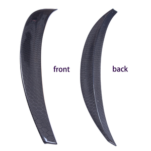 For B9 B9.5 Sedan Style Honeycomb Carbon Fiber Rear Spoiler Trunk Wing 2016-2023 - Product Image 5
