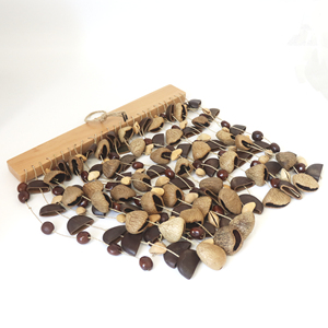 ZHQH <span class=keywords><strong>suono</strong></span> curativo semi naturali guscio carillon strumenti di noce naturale Shaker carillon - Product Image 6