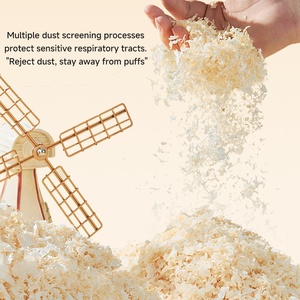 Cát vệ sinh nén khử mùi, không bụi, dành riêng cho chuồng chuột <span class=keywords><strong>Hamster</strong></span> Yee, chất liệu gỗ, loại đặc biệt dành cho chuột Golden Bear. - Product Image 3