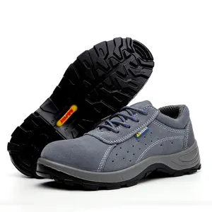 Calçados de caminhada profissionais de aço de alta qualidade, sapatos profissionais para construção