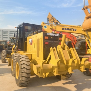 Nouvelle niveleuse à moteur CAT d'occasion (90% neuve) - Modèles CAT140H/140G/140K/120H/120G/120K/14G/14H/12G/12H - Puissance 310KW - Grande capacité de bulldozing pour la construction routière - Product Image 4