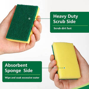 SPIFIT Éponge Nettoyante Écologique en Mélaminé pour Vaisselle, Emballée Individuellement, Outil de Nettoyage Gonflable pour Cuisine et Salle de Bain, Livraison Gratuite - Product Image 5