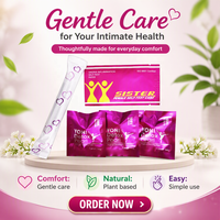 5 in 1 Harga Grosir Langsung 100% Ekstrak Herbal Alami Pembersih Vagina Wanita Vaginal Clean Point Yoni Detox Pearls