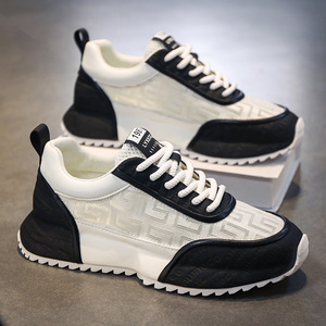Campus Style Men's Breathable Mesh Casual Sneakers Rubber Outsole Soft Comfortable Walking <b>Shoes</b> for Spring/Winter All-Season - Product Image 2