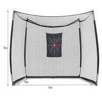 Filets d'entraînement de golf de haute qualité 10FT, Accessoires de golf, Cages de golf, Filets d'entraînement de golf, Cage d'entraînement de golf