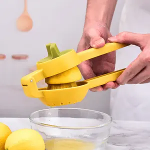 수동 과즙 짜는기구, 가정용 레몬 클램프, 다기능 과일 주방 과즙 짜는기구 상업용 손으로 눌러 신선한 오렌지 주스