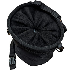 Sac à craie d'escalade durable avec ceinture, boucle pour brosse et poches zippées, pochette à craie pour le disc golf - Product Image 2