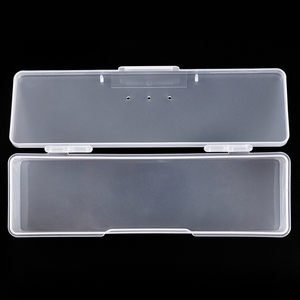 Caja de Plástico Rectangular para Herramientas de Uñas con Orificios, 19 cm, Ecológica, para Guardar Brochas de Maquillaje, Joyas, Organizador de Accesorios para Uñas - Product Image 4