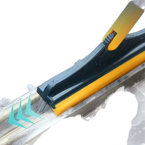 Cepillo de limpieza para baño 3 en 1 con cerdas rígidas y cabezal giratorio de 120 grados para juntas de azulejos y uso general - Product Image 4