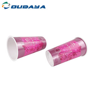 Gobelets en plastique jetables à paroi simple 450 ml 23 g IML de qualité alimentaire pour desserts, sans transfert d'odeur, inviolables, certifiés ISO, marque OUDAYA - Product Image 6