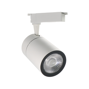 Projecteur LED COB sur rail 10W 20W en aluminium, lampe de plafond 3500K, spots sur rail 220V pour exposition d'art, magasin de vêtements - Product Image 1