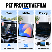 Film protecteur personnalisé en PET pour tablettes, montres connectées, objectifs d'appareil photo et écrans, avec protection anti-rayures et clarté HD