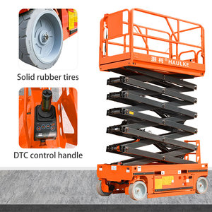 Plataforma de elevación de tijera hidráulica móvil, máquina elevadora Skyjack Man de 14m, 500kg, precio de elevador móvil - Product Image 4