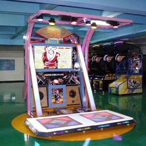 Shunhong Large Animation Dancing Machine Coin-Operated Game 2 Players Universal Plug Adults Children 220V 1 Year Warranty - Product Image 3