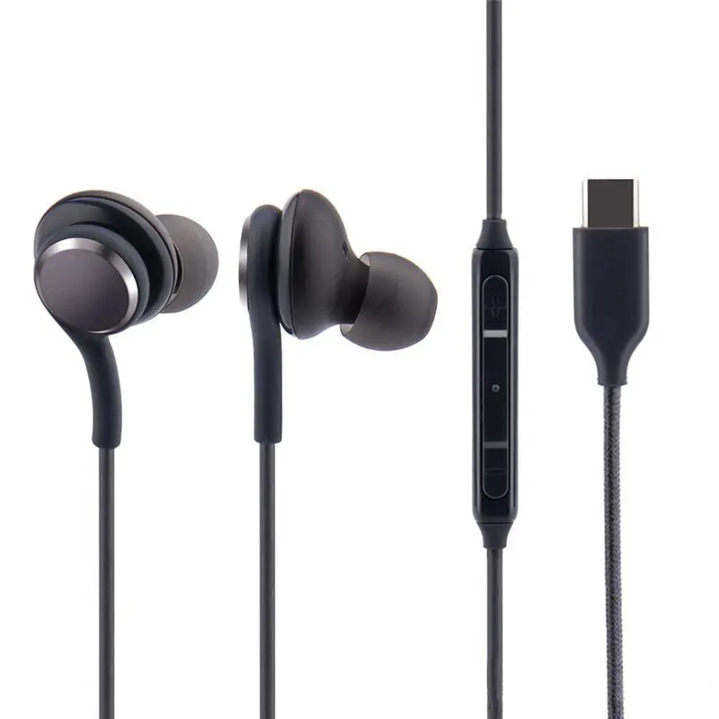 Écouteurs intra-auriculaires d'origine avec connecteur USB C pour Samsung Note 10 20, écouteurs stéréo pour Samsung AKG Type C