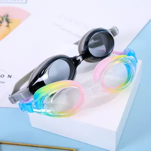 الجملة الاطفال السباحة غوغل مكافحة الضباب فوق البنفسجية حماية قابل للتعديل الأنف نظارات الوقاية للسباحة للأطفال