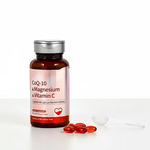 อาหารเสริมโคเอนไซม์คิวเท็น แมกนีเซียม วิตามินซี แบบแคปซูลนิ่ม สำหรับผู้ใหญ่ ช่วยบำรุงหัวใจ ต้านอนุมูลอิสระ (ฉลากสินค้าสั่งผลิต) - Product Image 1
