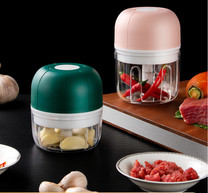 Wholesale Wholesale CL120 250ml Garlic Masher Sturdy Press USB Machine Kitchen Gadgets <b>Vegetable</b> Chili Meat - Product Image 6