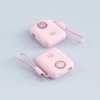 Batterie externe en plastique à charge rapide 225W, affichage numérique intelligent, 10 000 mAh, batterie polymère lithium-ion, chargeur portable