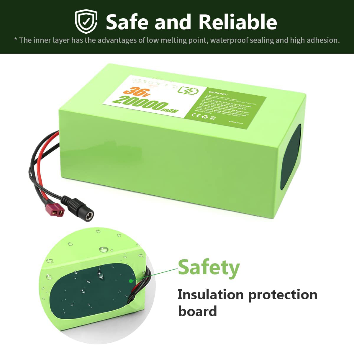 Hoverboard Vehicle Lithium Battery 36V 8Ah Electric Scooter Lithium Ion Battery