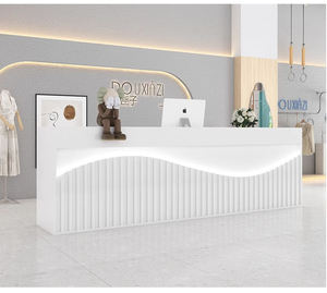 Mostrador de recepción moderno Mostrador de pago de salón de belleza mostrador de recepción Mostrador de <span class=keywords><strong>spa</strong></span> personalizado <span class=keywords><strong>para</strong></span> Bar de <span class=keywords><strong>spa</strong></span> - Product Image 3