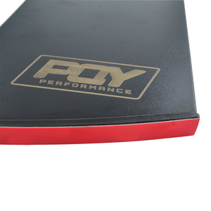 POYRACING สปอยเลอร์หลัง Subaru แบบ Ducktail อลูมิเนียมสีดำ สำหรับ WRX STi ปี 02-07 ปีกหลังฝากระโปรงท้าย - Product Image 4