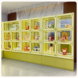 Rõ Ràng Kim Loại Hiển Thị Đứng Cửa Hàng Hiển Thị Hàng Hóa Kệ Mini Hình Hộp Showcase Cho Đồ Chơi - Product Image 5