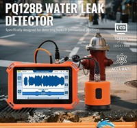 Nouvel outil de plomberie PQ 128B, détecteur de fuite d'eau de haute qualité pour tuyaux, série d'instruments de test d'eau, détecteur de fuite d'eau