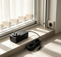 Adaptateur secteur de haute qualité DC AC 24V 2A 48W avec prise EU US UK AU pour rideau motorisé