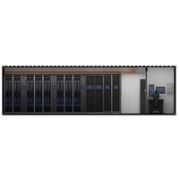 Centre de données IA à redondance N+1 avec armoire serveur 42U, climatiseur de précision 200 kW, capacité informatique pour cluster de formation GPU