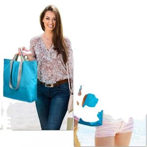 Sacs à main en nylon pour femmes, sacs à bandoulière imperméables, sacs de plage pliables en polyester réutilisables - Product Image 4