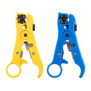 أداة قطع وتجريد الكابلات المحورية الدوارة لشبكات UTP وSTP، أداة تجريد الأسلاك المحورية لـ RG6 وRG7 وRG11 - Product Image 3