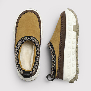Zapatos de tabla de cuero informales versátiles, suela gruesa, aumento de altura, pedaleo de <span class=keywords><strong>un</strong></span> pie, <span class=keywords><strong>neumáticos</strong></span> Baotou, nuevo tipo de pastel de esponja, PU para caminar - Product Image 4