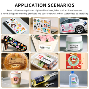 Biểu Tượng Tùy Chỉnh Sticker Không Thấm Nước Nến Tư Nhân Nhãn Matte Vàng Kim Loại Sáng Bóng Nhãn Dán Nhãn In Ấn Cho Nến Lọ - Product Image 5