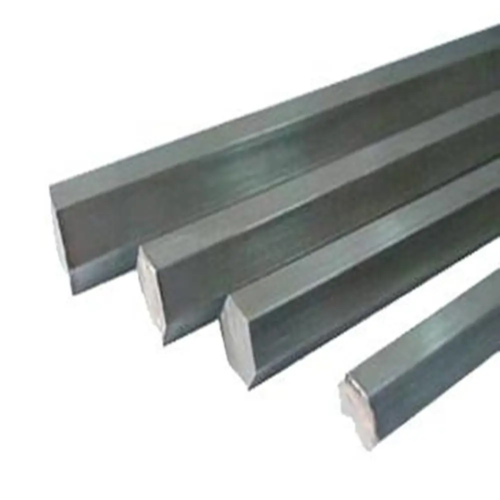 Barras de acero inoxidable de 6mm ASTM A276 A484 Ss 304 316L Varilla hexagonal varilla de acero inoxidable 201