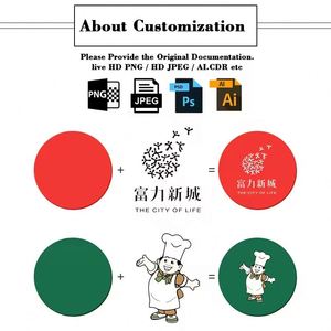 Sous-verres en PVC souple pour restaurants, avec logo personnalisé, tapis en silicone pour bars, hôtels, cafés, cadeaux promotionnels professionnels - Product Image 2