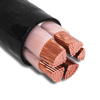 Yjv cuxlpepvc câble non armé alimentation en cuivre solide ou multi-supports à 4 conducteurs