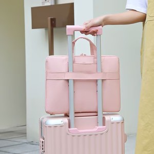 15.6 Inch Waterproof Oxford <b>Laptop</b> <b>Bag</b> <b>Briefcase</b> Lightweight Shoulder Unisex Business Stylish Luxury <b>Laptop</b> <b>Briefcase</b> Canvas - Product Image 5
