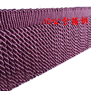 Simple et Moderne Canapé Décoration Rideau Dentelle Accessoires Rangée Barbe Corde Rangée Dragon Barbe Gland 10 cm Twisted Row Twist - Product Image 1