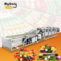 Mijn kleine komkommer-, groente-, fruit- en appelwasmachine en -droger