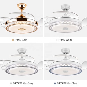 Ventilador de techo 845S 110V 220V 42 pulgadas aspas ocultas con altavoz - Product Image 2
