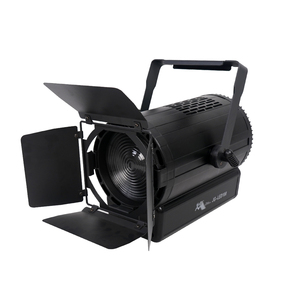 Projecteur <span class=keywords><strong>Fresnel</strong></span> professionnel blanc chaud pour studio, 300W COB LED, contrôlé par DMX, design dimmable - Product Image 4