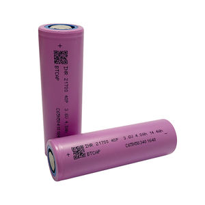 Baterai Lithium Ion Kelas a 21700 BTCAP 40P 4000mAh 3.6V suhu rendah LiCoO2 katoda 800 siklus untuk Pak baterai - Product Image 5