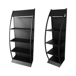 Lubrificanti da pavimento in metallo e espositore per olio motore motore espositore per rubinetto personalizzato rivestimento in polvere acciaio personalizzato - Product Image 2