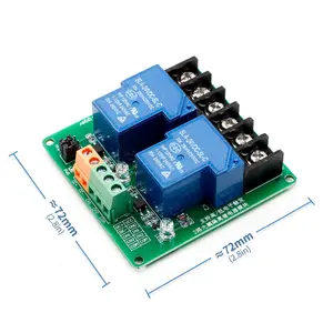 2-way 30A alto e basso livello di trigger relè modulo 5V controllo di automazione casa intelligente