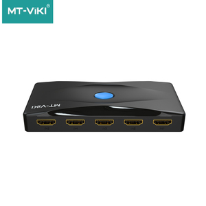 สวิตช์ <span class=keywords><strong>HDMI</strong></span> 4Kx2K/60Hz 18Gbps ความเร็วสูง พร้อมรีโมทคอนโทรลอินฟราเรด สาย <span class=keywords><strong>HDMI</strong></span> สวิตช์ 5 ทาง 5 in 1 มีสินค้าในสต็อก - Product Image 2
