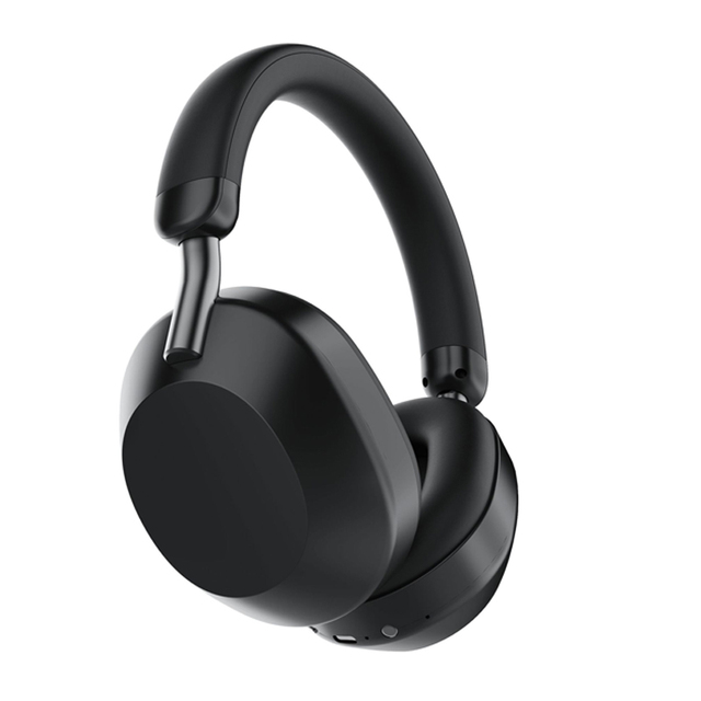 Wireless ANC Headphones HiFi Stereo Over Ear Headsets with Microphone, Foldable BT 5.3 Headphones for Travel/Office/Cellphone