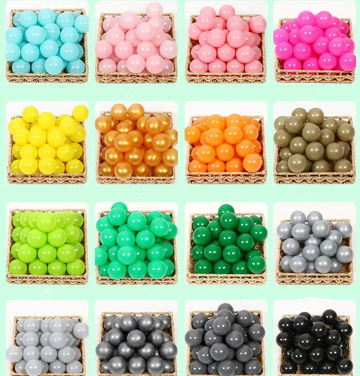 10000 bolas pit bola/branded bolas pit bola/bolas pit bola de plástico branco a granel