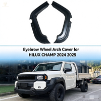 Kit de conversion de carrosserie de pick-up, extensions d'ailes en ABS, couvre-arche de roue pour HILUX CHAMP 2024 2025